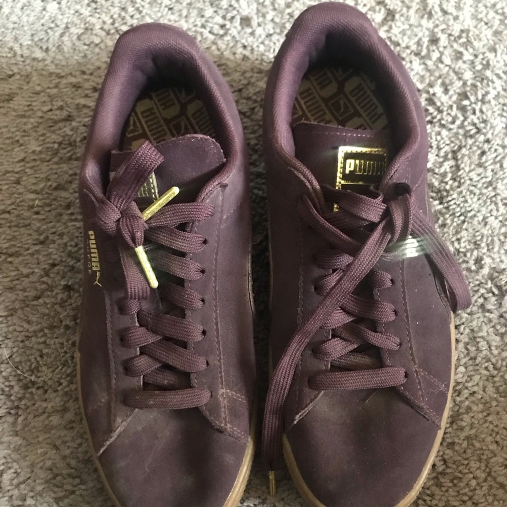Dark Plum Pumas